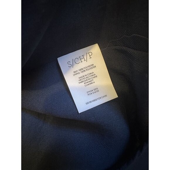 Cabi Provincial Dress Sheer Sleeve Bohemian Floral Sz Small Blue 3295‎ - Picture 8 of 9